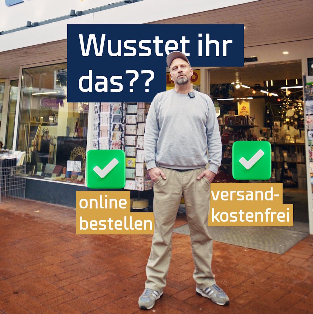 Geschäftsführer von Lavorenz steht vor seinem Laden.